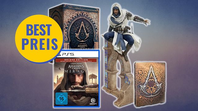 bild aus der news Endlich wieder richtiges "Assassin’s Creed": Holt euch die Collector’s Edition von "Mirage" zum Tiefstpreis bei Amazon