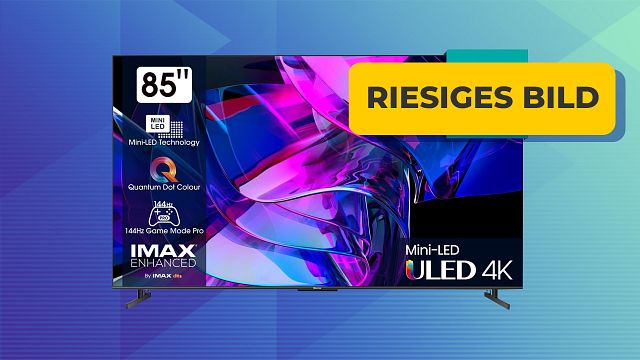 bild aus der news 85 Zoll, Dolby Vision IQ & ein unschlagbarer Preis: Dieser 4K-Mini-LED-TV lässt in seiner Preisklasse kaum Wünsche offen