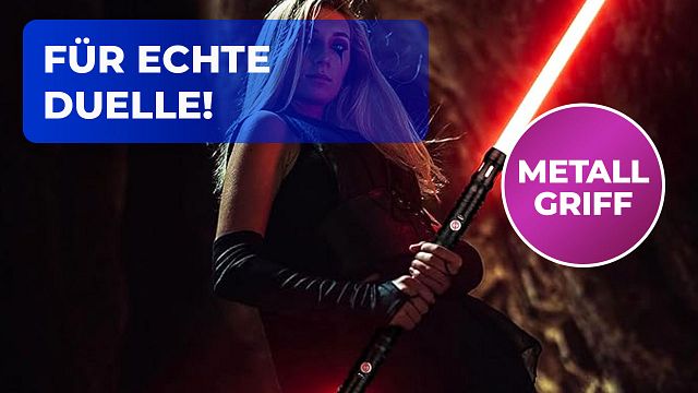 bild aus der news Amazon Blitzangebot vom Imperator persönlich: Lichtschwert für echte Duelle galaktisch günstig