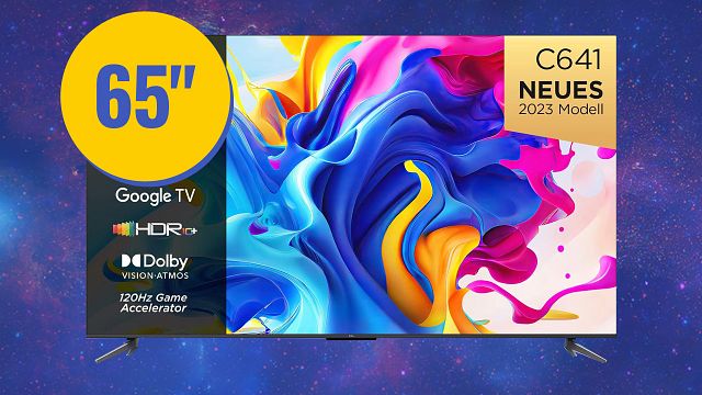 bild aus der news 4K-Smart-TV mit satten 65 Zoll zum unschlagbaren Preis: Erlebt Dolby Atmos, 120Hz und HDR im Amazon-Angebot