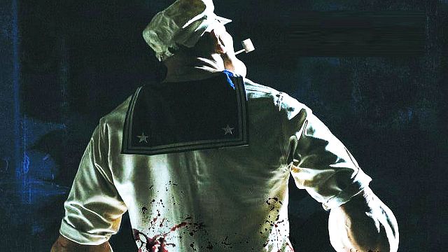 bild aus der news Nach Micky Maus & Winnie Pooh will euch der nächste Kinderheld brutal an den Kragen: Trailer zum Horror-Reißer "Popeye The Slayer Man"