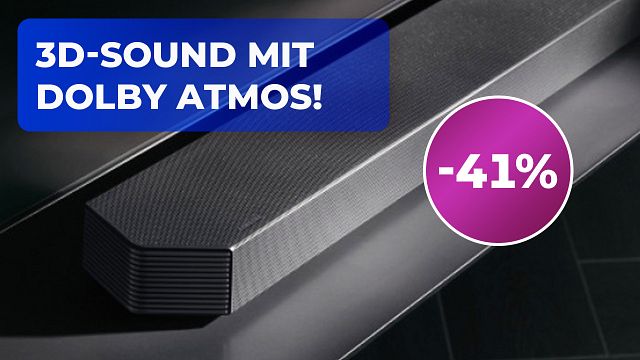 bild aus der news Deine TV-Lautsprecher sind Schrott: Diese Samsung-Soundbar mit echtem Dolby Atmos ist gerade über 40% günstiger!