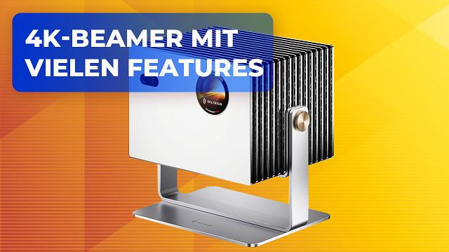 bild aus der news Befristetes Angebot: Dieser super stylische 4K-Beamer mit Dolby Vision & IMAX Enhanced geht ruckzuck weg!