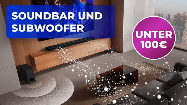 bild aus der news LG Soundbar mit Subwoofer und Premium-Sound für unter 100 Euro?! SO günstig peppt ihr euren schwachen TV-Lautsprecher auf!