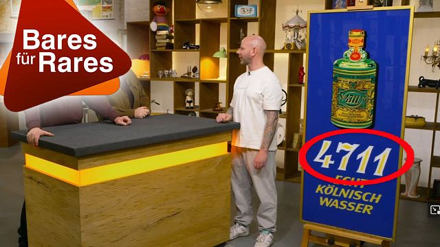 bild aus der news "Berühmter ist nur James Bond": Bei "Bares für Rares" bringt dieses Schild den fünffachen (!) Wunschpreis ein