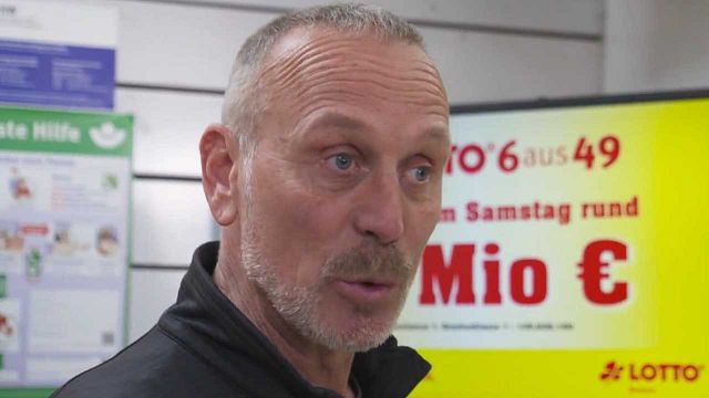 bild aus der news Vor 32 Jahren wurde er Lotto-Millionär, heute lebt er vom Mindestlohn: So hat er sein Geld verprasst