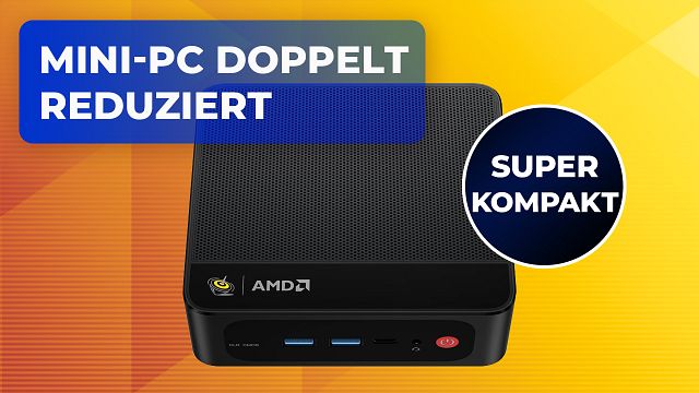 bild aus der news Einer für (fast) alles: Streamen und zocken meistert dieser Mini-PC ebenso wie die täglichen Home-Office-Herausforderungen