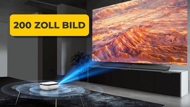 bild aus der news Mini-Beamer für unter 60 Euro bei Amazon: Günstiger geht’s kaum [Anzeige]