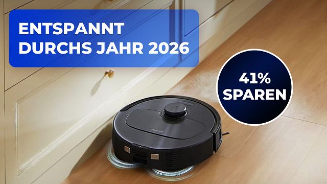bild aus der news Über 40 Prozent günstiger: Mit diesem Roborock-Saugroboter mit Wischfunktion startet ihr entspannt ins Jahr 2026