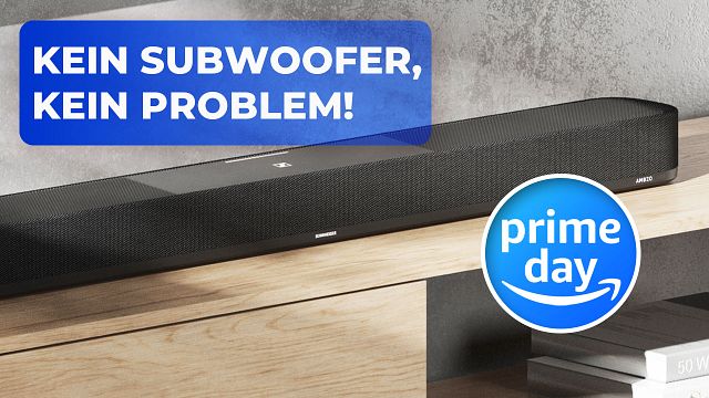 bild aus der news Premium-Soundbar von Sennheiser am Prime Day 40% reduziert: Mehr braucht euer Heimkino nicht für immersiven 3D-Sound!