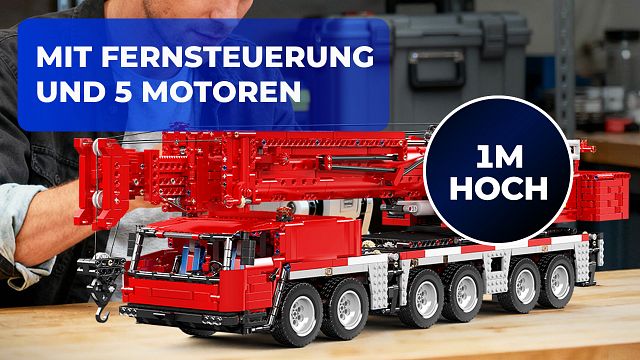 bild aus der news LEGO-Alternative mit fast 5.000 Teilen: Dieser Giga-Kran mit 5 (!) Motoren ist gerade supergünstig!
