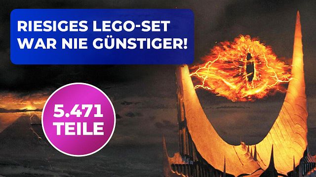bild aus der news Ein Set, sie alle zu knechten: Mit fast über 5.000 Steinen setzt LEGO „Herr der Ringe“ ein Denkmal