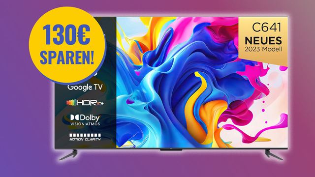 4K-TV mit 50 Zoll für unter 400 Euro bei Amazon: Dieser QLED überzeugt mit einem irren Preis-Leistungs-Verhältnis