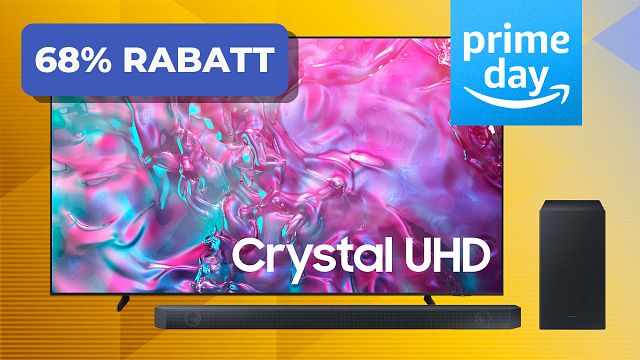 bild aus der news Die Mutter aller Prime Day-Angebote: 98-Zoll-Monster von Samsung mit Soundbar für unter 1.500 (!) Euro bei Amazon