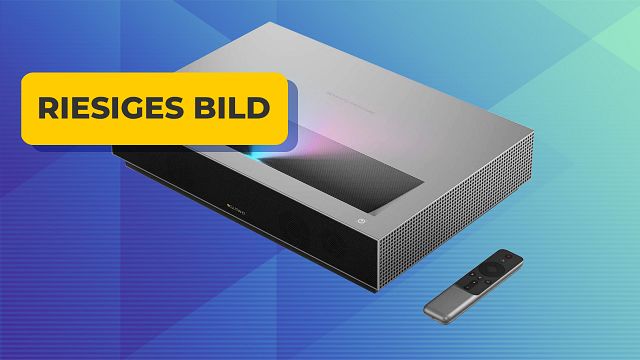 bild aus der news Jetzt deutlich günstiger: Dieser Laser-Beamer zeichnet ein gewaltiges 4K-Bild mit bis zu 150 Zoll in euer Wohnzimmer
