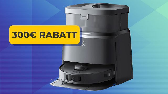 bild aus der news Dieser Saugroboter von Ecovacs kostet gerade weniger als 600 Euro bei Amazon und wischt mit der Konkurrenz den Boden auf!