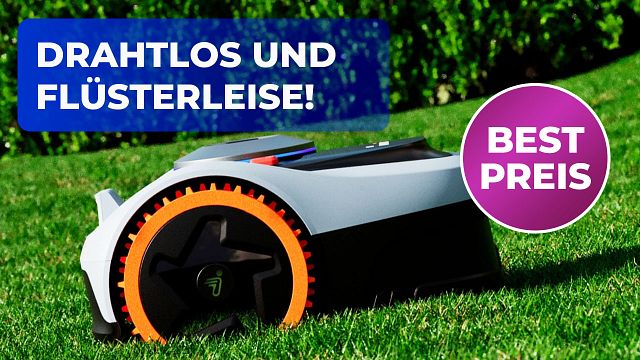 bild aus der news Kein Draht, kein Problem: Mähroboter von Segway bei Amazon zum Tiefstpreis