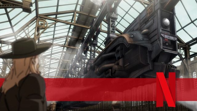 bild aus der news Western trifft Science-Fiction: Deftige Action und riesige Roboter im ersten Trailer zur neuen Netflix-Serie "Bass X Machina"