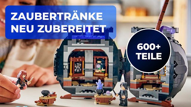 bild aus der news LEGO "Harry Potter" einmal anders: Lüftet ihr das Geheimnis dieses Zaubertrank-Kessels?