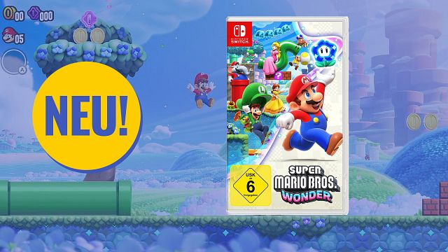 bild aus der news "Super Mario Bros. Wonder": Holt euch den neuen Mario-Hit für eure Switch jetzt schon deutlich günstiger bei Amazon