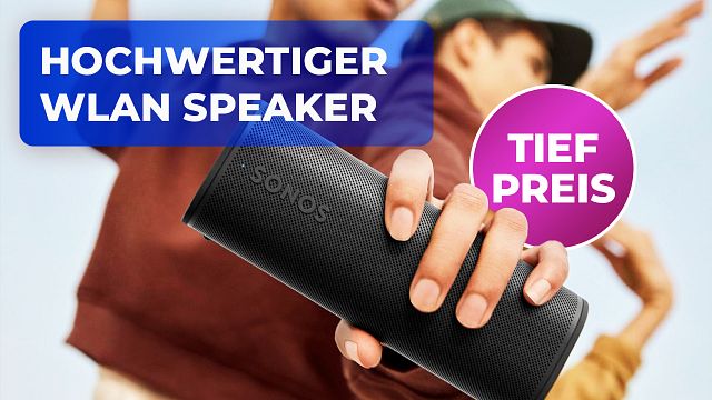 bild aus der news WLAN-Speaker und Bluetooth-Lautsprecher in einem: Sonos kompakter Alleskönner jetzt selten günstig bei Amazon sichern