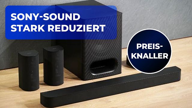 bild aus der news Krasser Surround Sound von Sony: Dieses Soundpaket für euer Heimkino ist jetzt stark reduziert