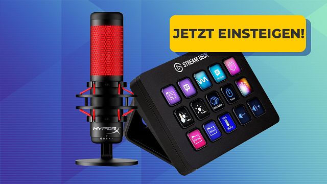 bild aus der news Vom Mikro bis zum Stream Deck: Mit diesen Preisknallern geht es beim Streaming direkt auf die Überholspur