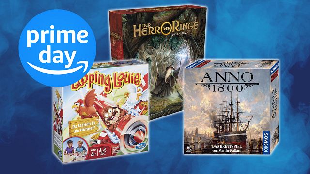 bild aus der news Brettspiele am Prime Day: Hunderte Angebote bei Amazon von Herr der Ringe bis Anno 1800