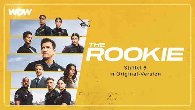 Auch die 6. Staffel "The Rookie" verspricht wieder spektakuläre Wendungen: Auf WOW könnt ihr sie jetzt parallel zur US-Ausstrahlung in Originalversion streamen! [Anzeige]