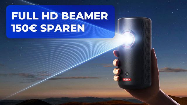 bild aus der news Endlich ein Mini-Beamer, der kein Elektro-Schrott ist! Was dieser Hersteller ins Format einer Getränkedose packt, ist nicht weniger als beeindruckend!