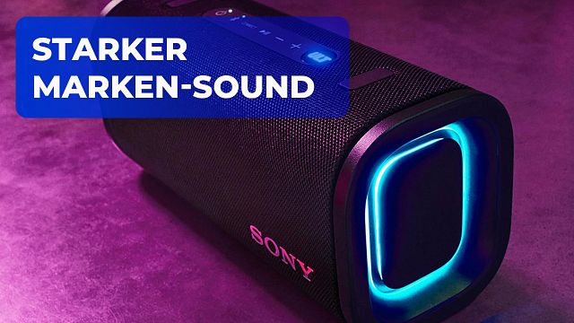 bild aus der news Starker Sound für unterwegs: Dieser tragbare Sony-Lautsprecher lässt konkurrierende Bluetooth-Boxen alt aussehen – jetzt ist er supergünstig!