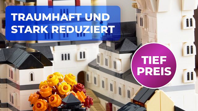 bild aus der news Schloss Neuschwanstein zum Schnäppchenpreis: LEGO verwandelt das traumhafte Bauwerk in ein knapp 3.500-teiliges Sammlerstück