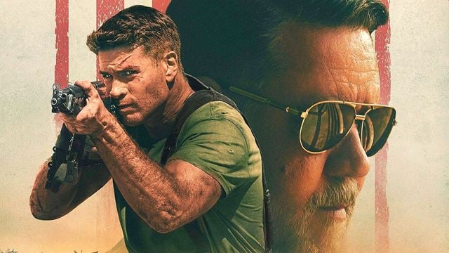 "Wir werden alle sterben!" Russell Crowe & Liam Hemsworth im neuen Trailer zum beinharten Kriegs-Actioner "Land Of Bad"