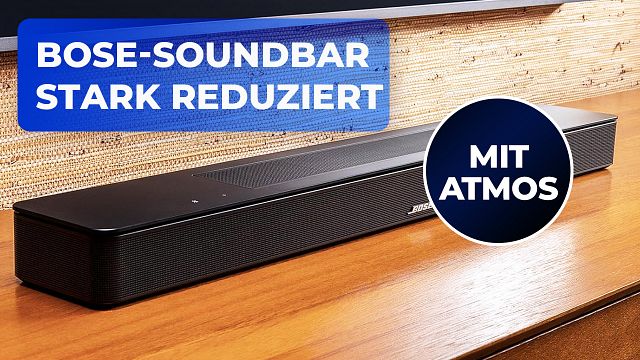bild aus der news Atmos-Kracher von Bose: Amazon haut die Markensoundbar zum Knallerpreis raus
