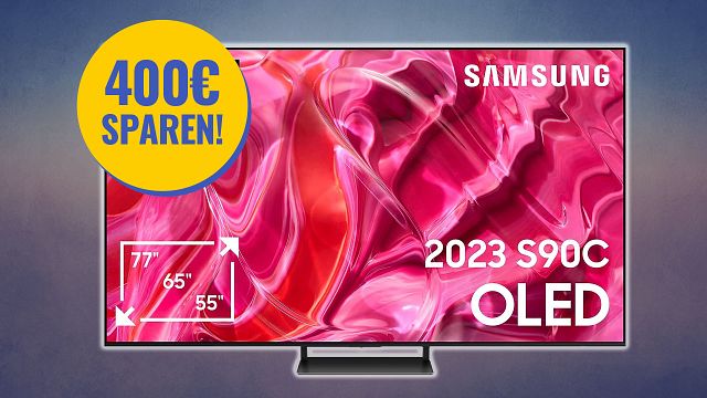 bild aus der news 400 Euro sparen: OLED-TV von Samsung mit Traumwertungen jetzt so günstig wie nie