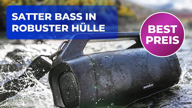 bild aus der news Wahrscheinlich das Beste, das ihr für 100 Euro kriegt: Krasse Bluetooth-Box im Preisfall bei Amazon