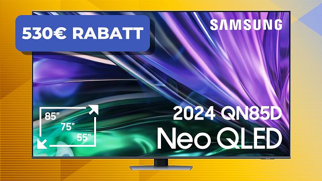 bild aus der news 65-Zoll-QLED von Samsung historisch günstig bei Amazon: Dieser 4K-Smart-TV ist perfekt für Heimkino und Gaming