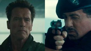 bild aus der news "The Tomb": Arnold Schwarzenegger und Sylvester Stallone vereint