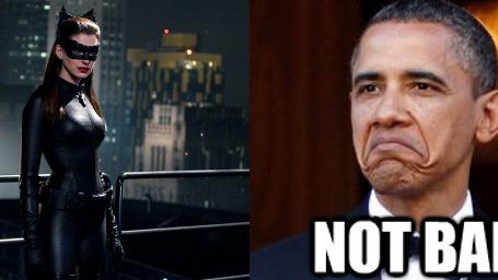 bild aus der news "The Dark Knight Rises": US-Präsident Obama outet sich als Catwoman-Fan