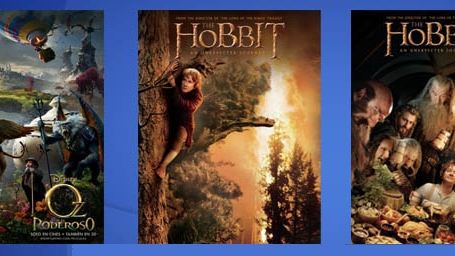 Schön und voller Magie: Neue Poster zu "Der Hobbit" und "Die fantastische Welt von Oz"