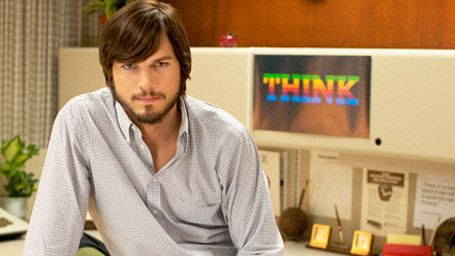 "Jobs": Split-Screen-Bild belegt Ähnlichkeit von Steve Jobs und Darsteller Ashton Kutcher