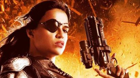 bild aus der news Michelle Rodriguez ist explosiv auf neuem Poster zu "Machete Kills" + der Trailer mit englischem Voice-Over