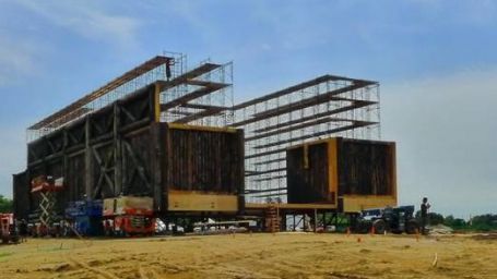 bild aus der news Set-Fotos zu Darren Aronofskys "Noah": Cast und Crew vor atemberaubender Naturkulisse