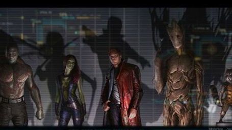 bild aus der news "Guardians of the Galaxy": Neue Infos zu Thanos und erste Fotos eines "blauen" Michael Rooker