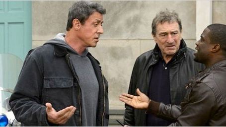 bild aus der news Exklusive Posterpremiere: Sylvester Stallone und Robert De Niro sind "Zwei vom alten Schlag"