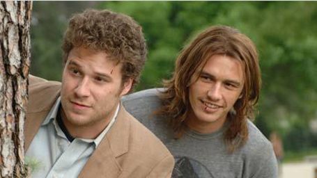 bild aus der news Anschauen und ablachen! James Franco und Seth Rogen stellen Kanye Wests "Bound 2"-Musikvideo nach