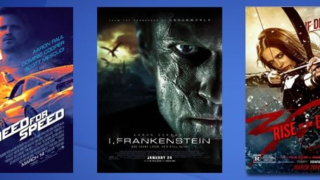 Neue Poster zu u. a. "The Grand Budapest Hotel", "I, Frankenstein", "300: Rise Of An Empire" und "Need for Speed"