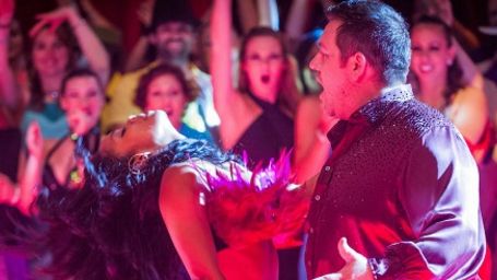 bild aus der news Nick Frost als beleibte Version von "Flashdance"-Tanzmaus Jennifer Beals auf neuem Poster zu "Cuban Fury"