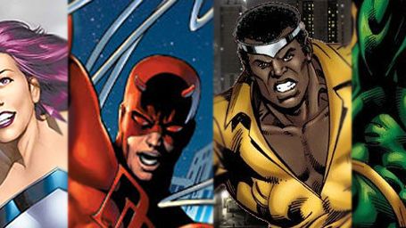 bild aus der news Marvels kommende Netflix-Serien "Daredevil", "Jessica Jones", "Luke Cage" und "Iron Fist" werden alle in New York gedreht