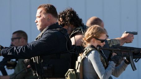 bild aus der news Exklusive Premiere: Im deutschen Trailer zum Thriller "Sabotage" ist Arnold Schwarzenegger auf Rache aus